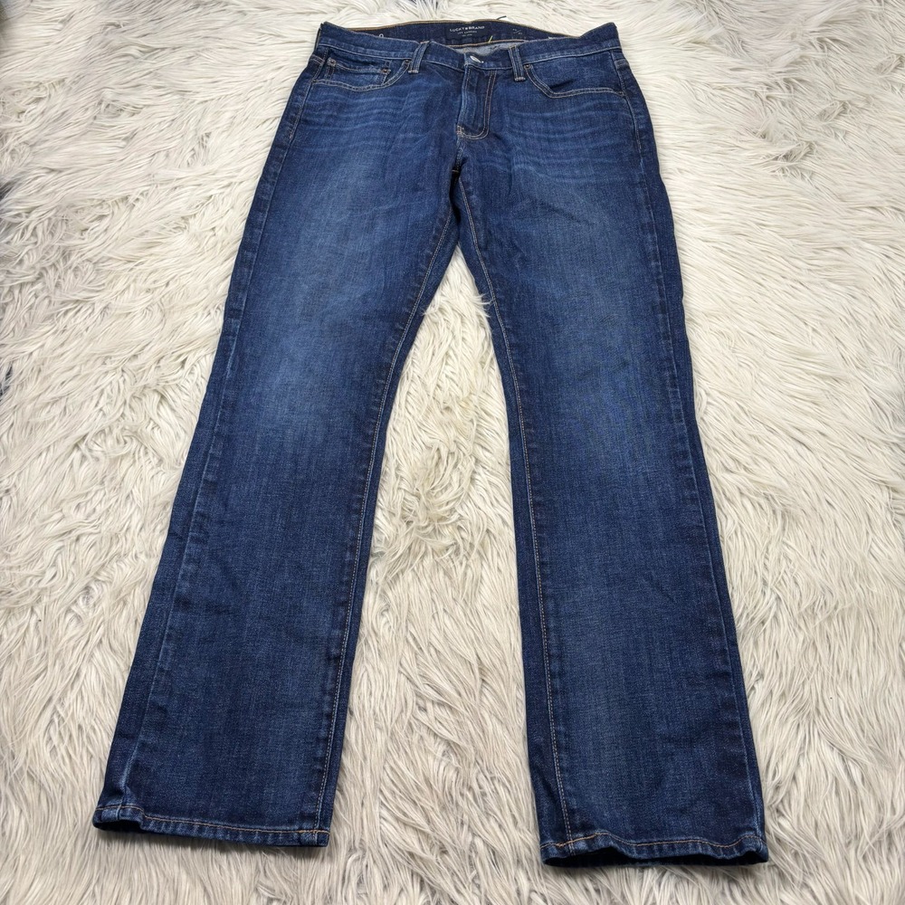 Lucky Brand Men's 30 x 30 Medium Wash 410 Athletic Slim Jeans